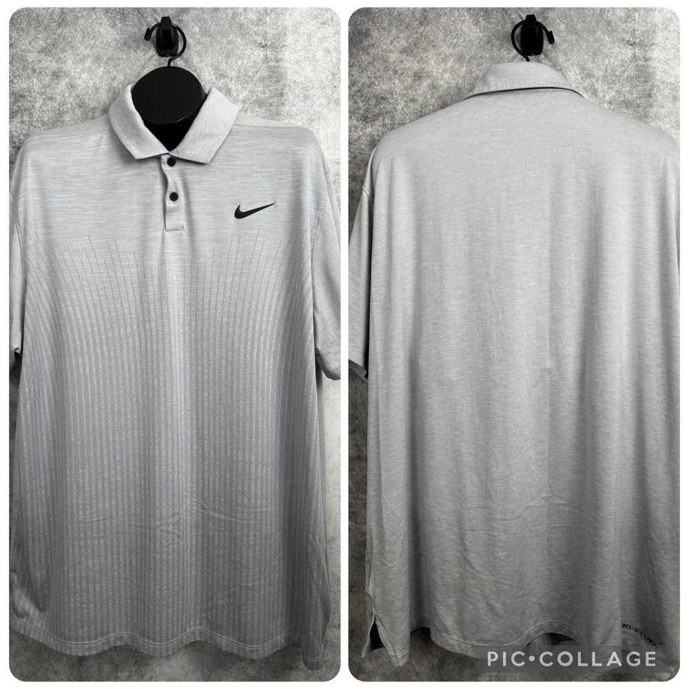 Bundle Lot of 7 Nike Dri Fit Golf Short Sleeve Performance Polo Shirts Size XXL - Picture 3 of 10